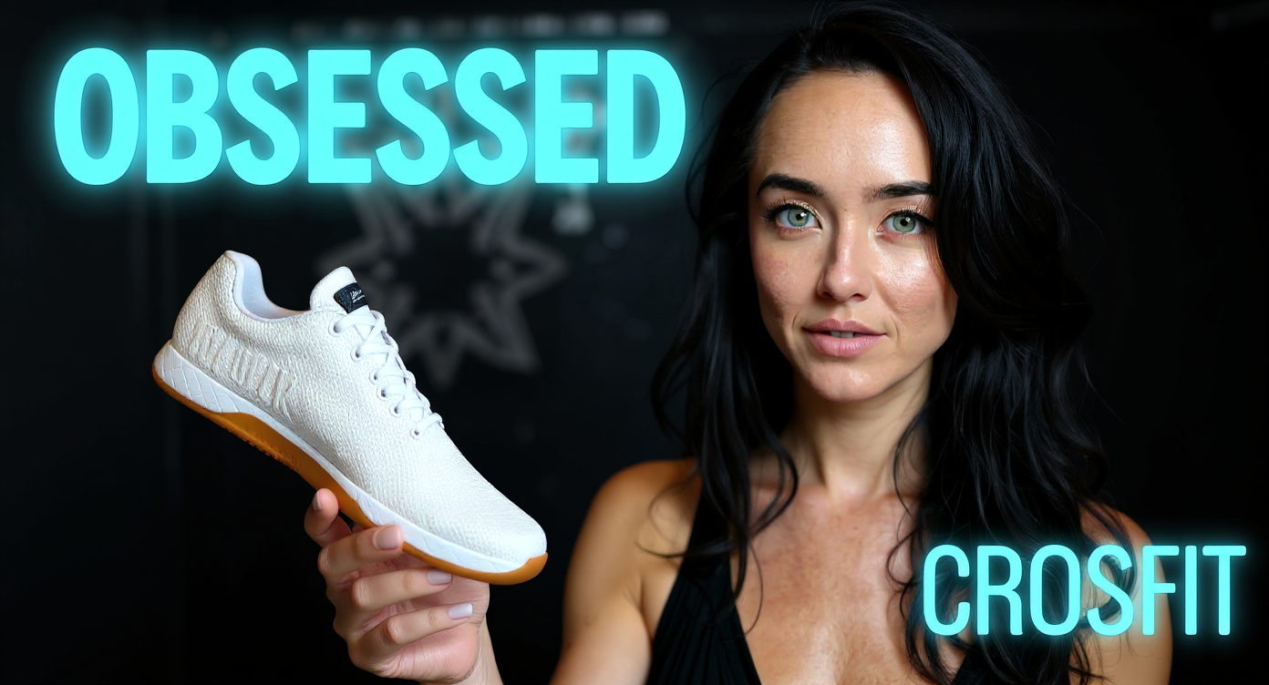 YouTube thumbnail: nobull shoe review. Video title: "Why CrossFit Athletes Are OBSESSED With NOBULL Shoes (Honest Review)"