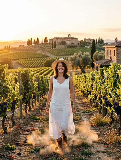 Alemap, Tuscany vineyard