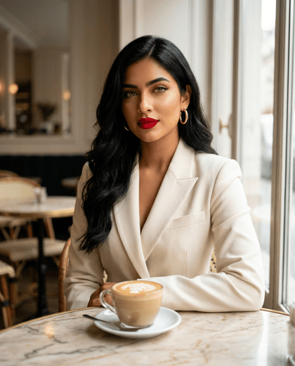 Aria, Cafe portrait