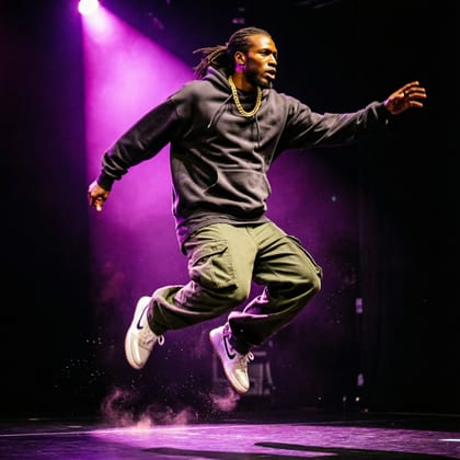 Dre, Mid-leap, stage