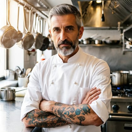 Marco, Cookbook portrait