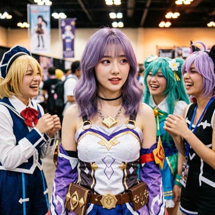 Yuna, Convention crowd