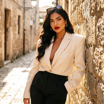 Aria, Tailored shoot, alley