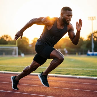 Jordan, Track sprint stride