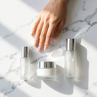 Mia, Product flat lay POV