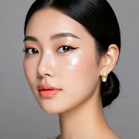 Beauty studio close-up