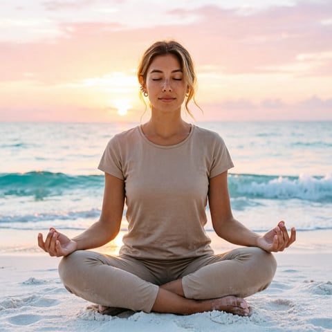 Beach meditation
