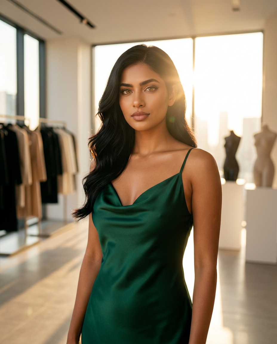 Showroom golden hour