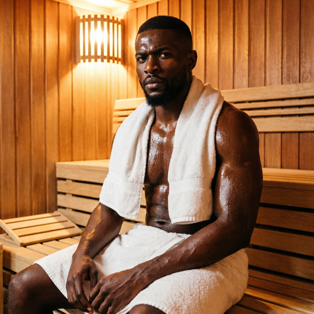 Jordan, Recovery, sauna