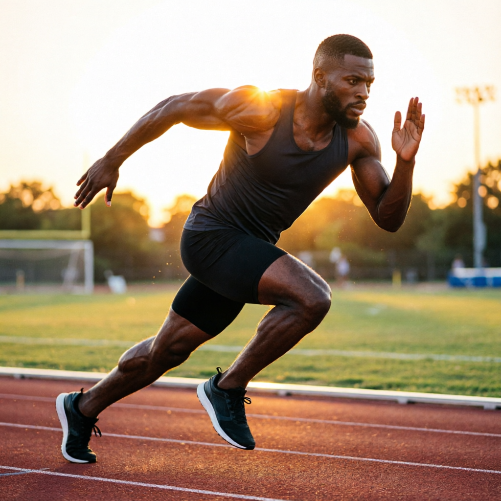 Jordan, Track sprint stride