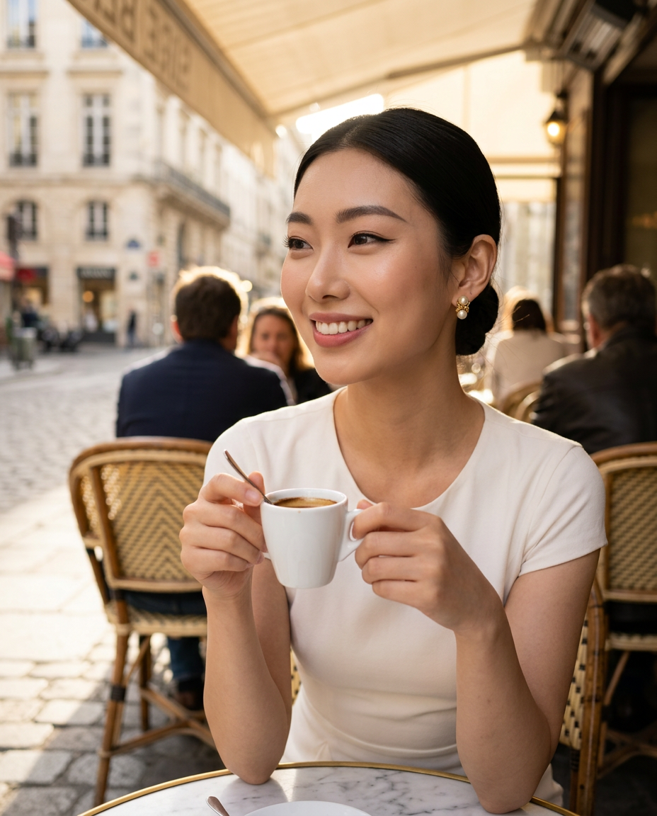 Mia, Cafe golden light