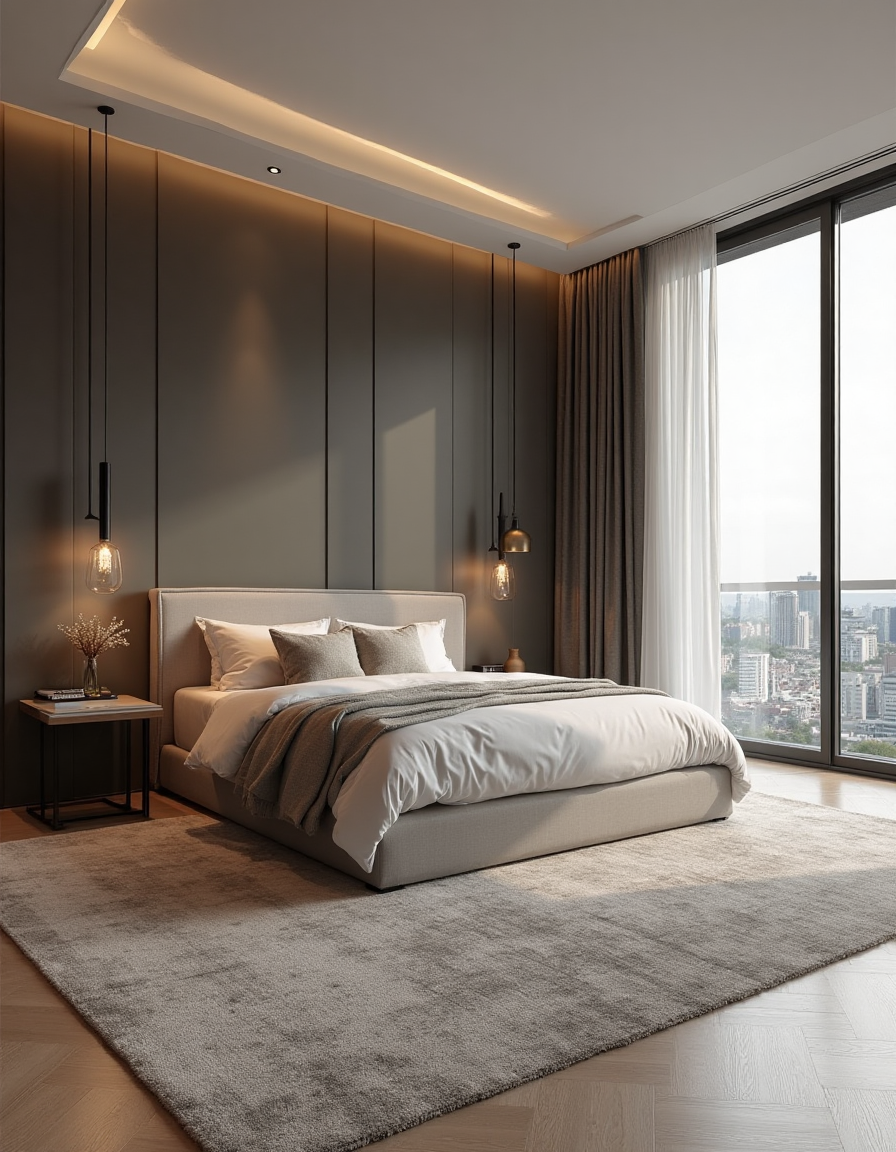 a modern interior design