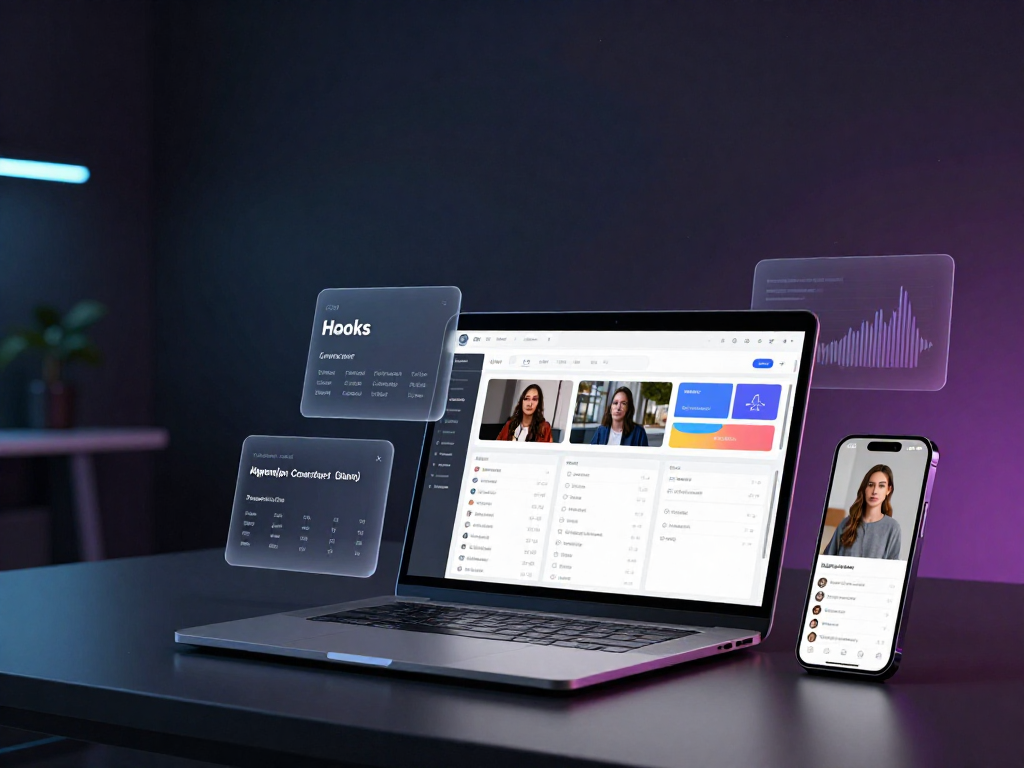 AI TikTok Content Creator for Faster Scripts, Hooks, and Posting